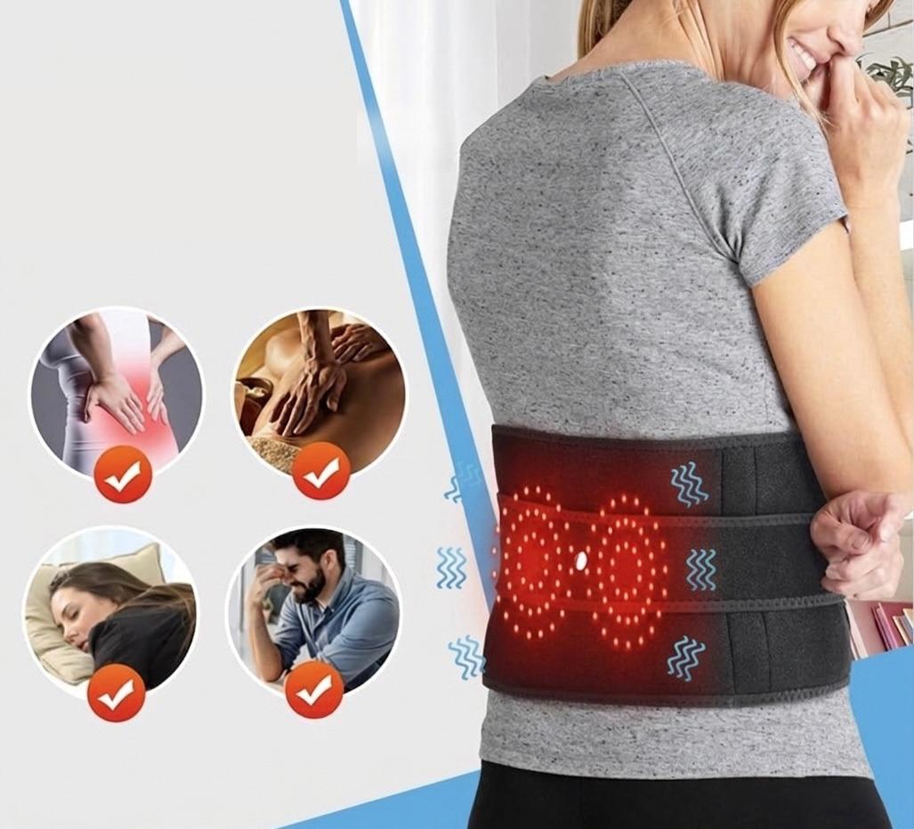 Ceinture Lombaire Chauffante & Massante